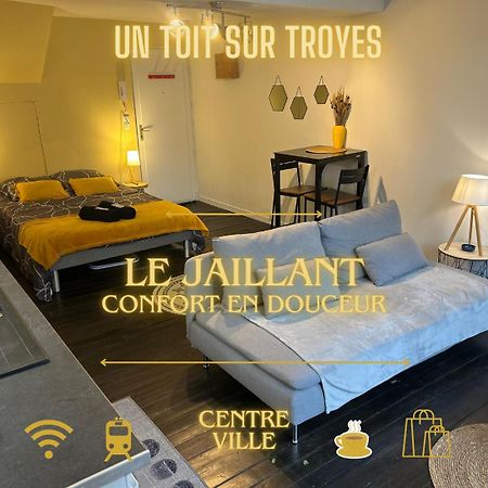 Le Jaillant - Wifi - Centre Ville Historique - Proche Gare Troyes Buitenkant foto
